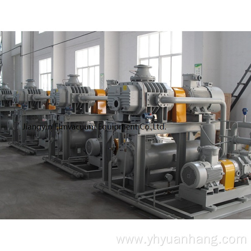 JZJQDP tri-lobe gas-cooled Roots/Screw vacuum pumping system